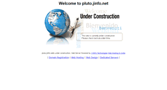 Desktop Screenshot of pluto.jinfo.net