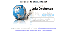 Tablet Screenshot of pluto.jinfo.net